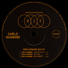 Carlo Gambino - 'Woolooware Bay' EP - MSR088 - Out Now