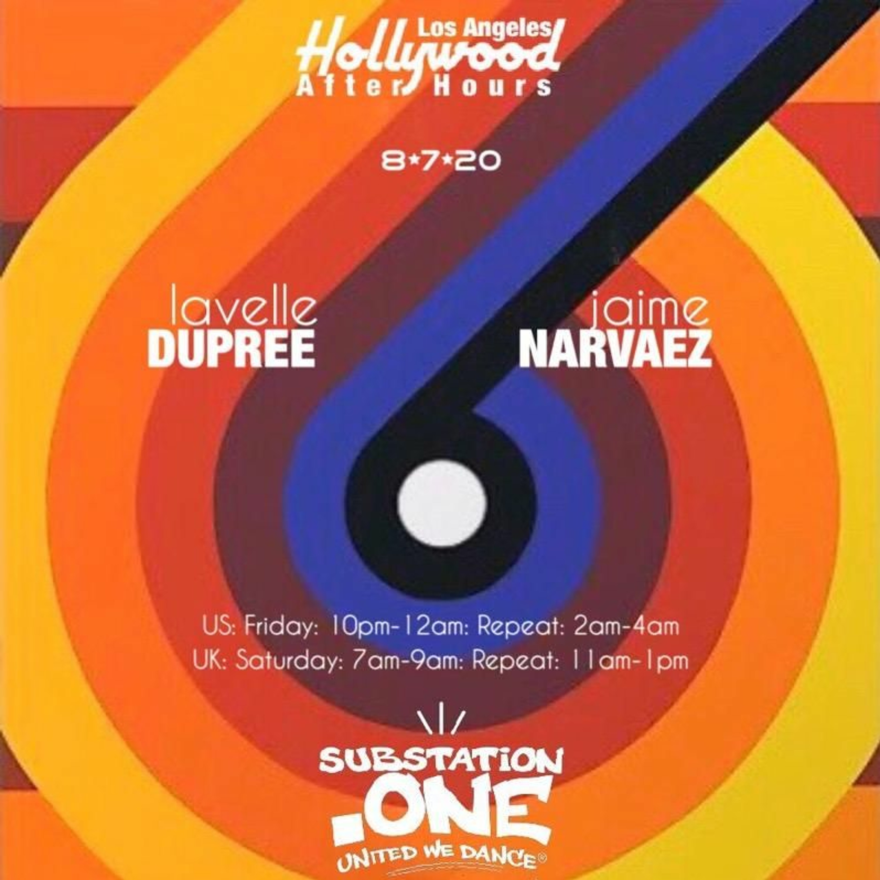 Lavelle Dupree and Jaime Narvaez | Hollywood After-Hours on subSTATION.one | Show 0110 episode artwork