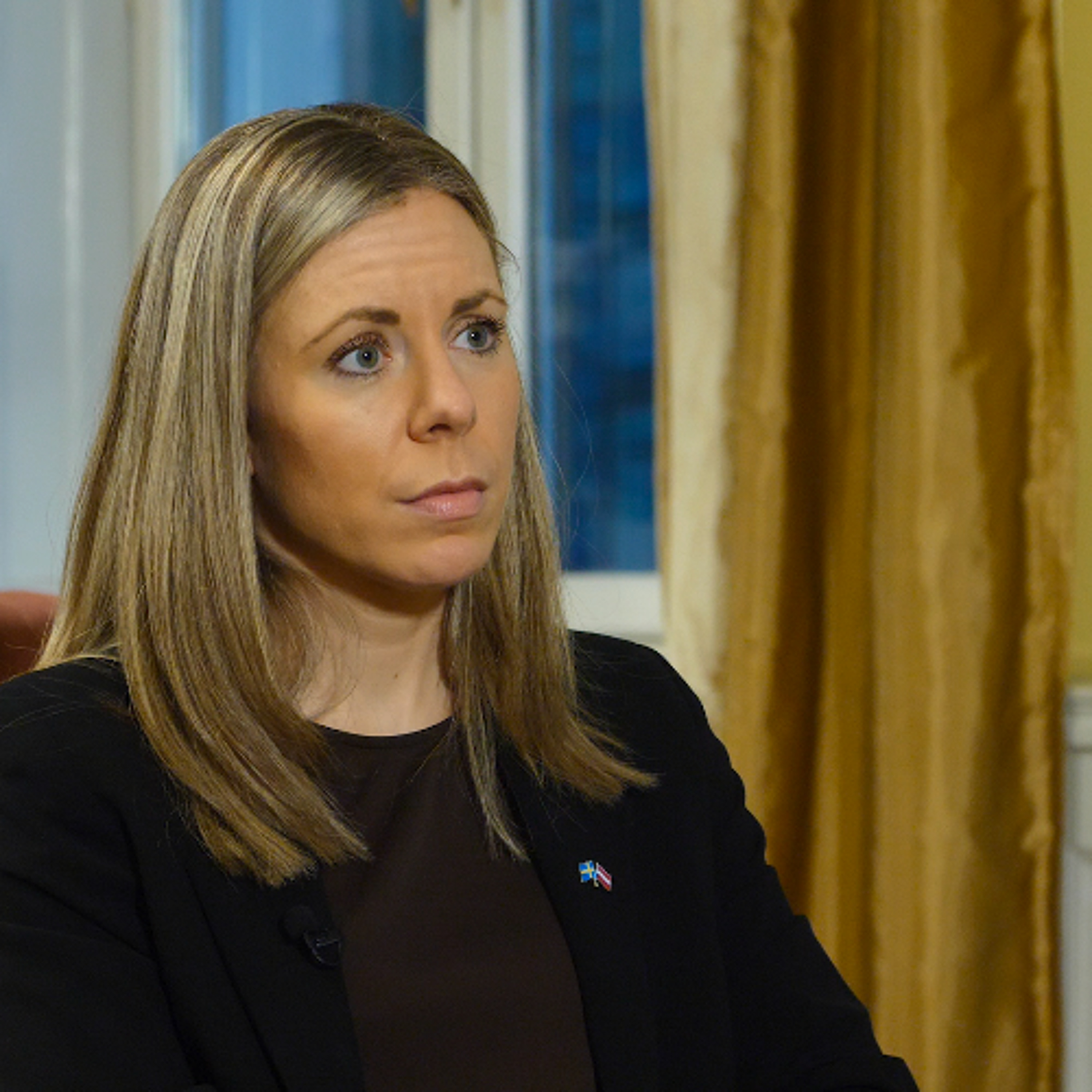Zviedrijas ministre: Mēs redzam dažāda veida draudus, ko rada Krievija (ENG)