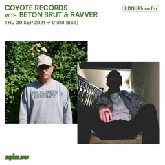 Ravver Rinse Mix For Coyote Records (30 September, 2021)