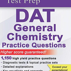 [DOWNLOAD] EBOOK 💛 Sterling DAT General Chemistry Practice Questions: High Yield DAT