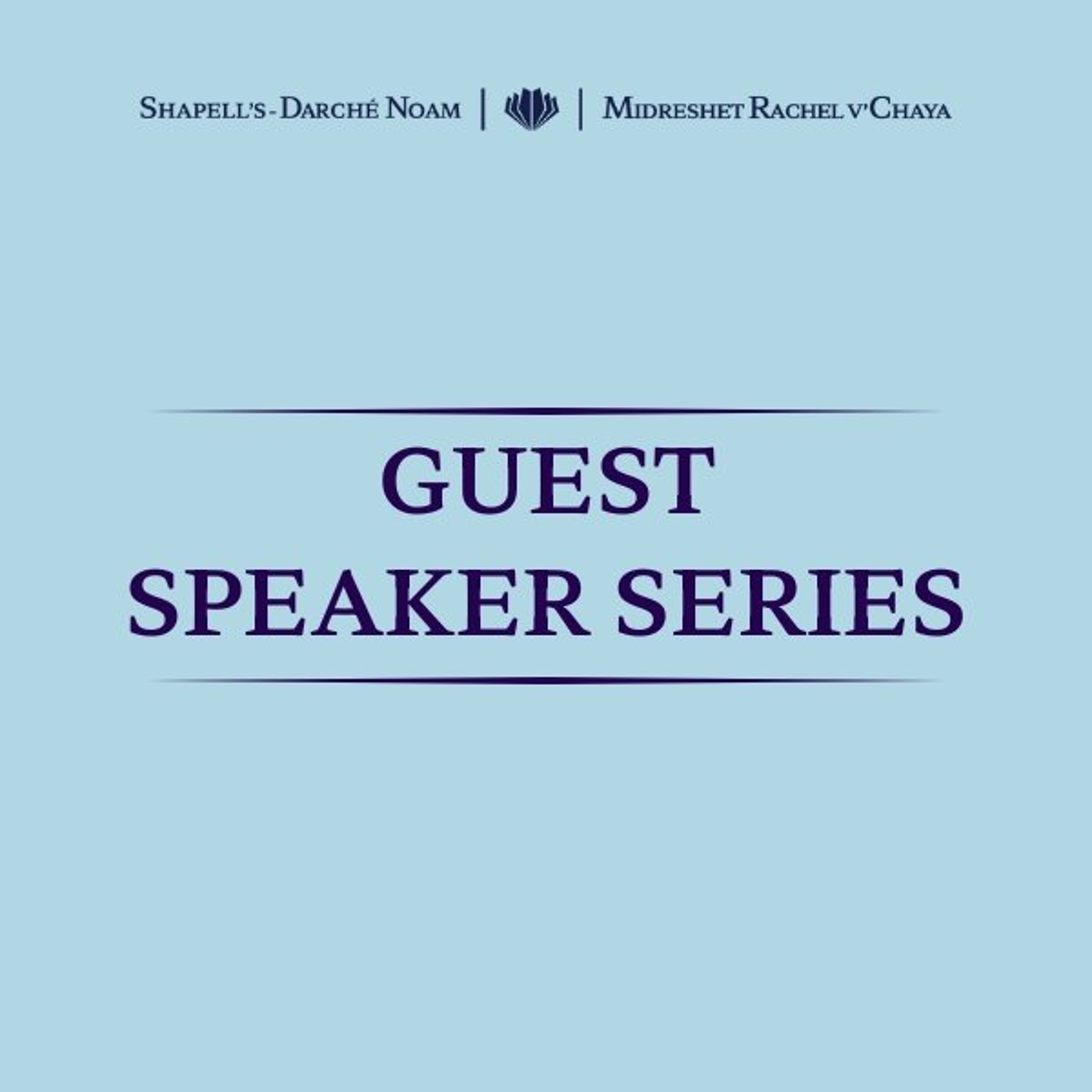 Guest Speaker - Moshe Smith episode artwork