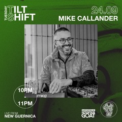 Mike Callander | Techno 100% Vinyl Live | Tilt Shift Tuesday 24th Sept 2024
