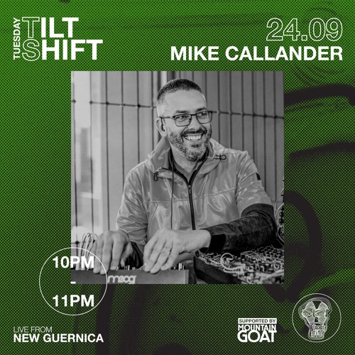 Mike Callander | Techno 100% Vinyl Live | Tilt Shift Tuesday 24th Sept 2024