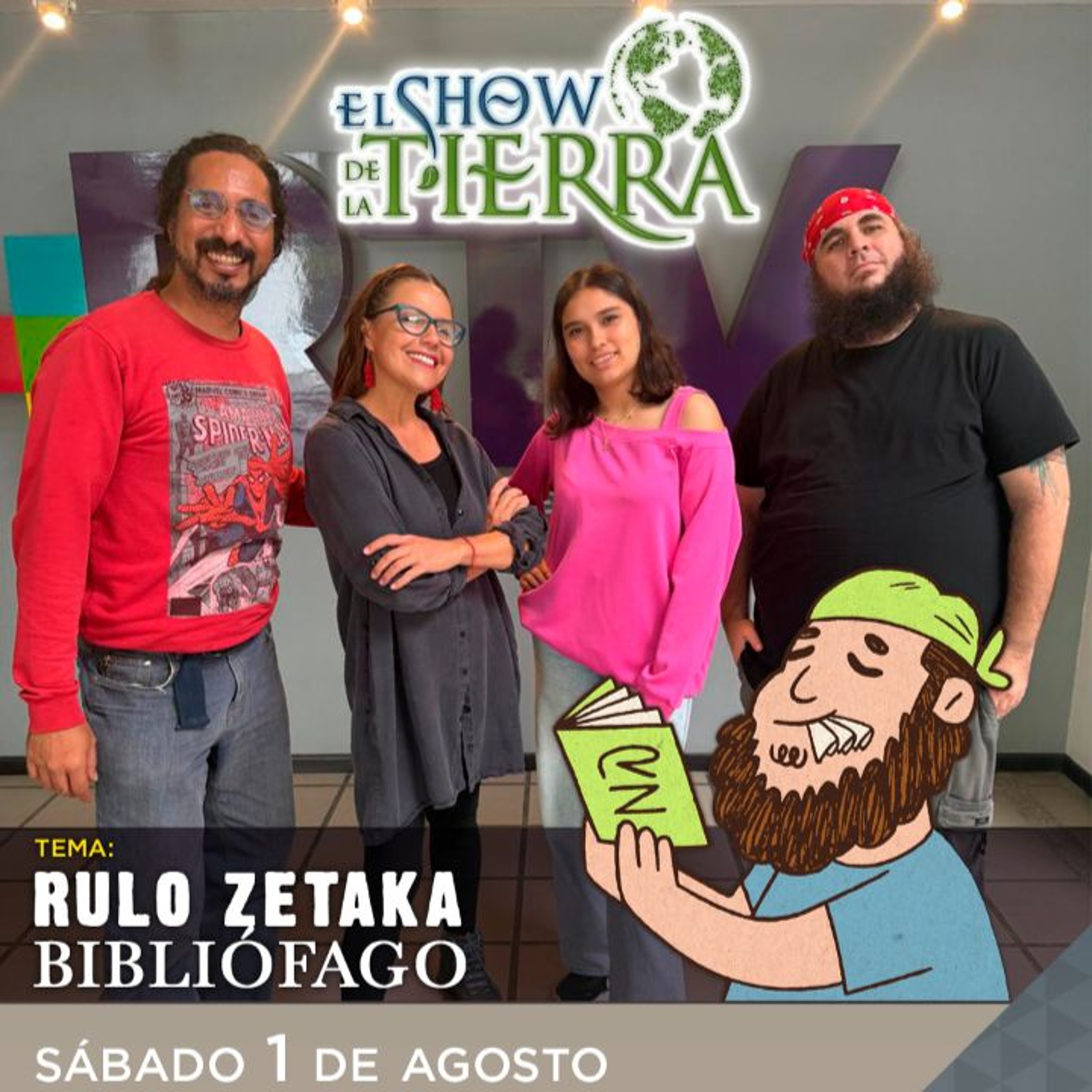 El Show de la Tierra - Rulo Zetaka Bibliófago episode artwork