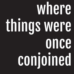 where things were once conjoined (2025)