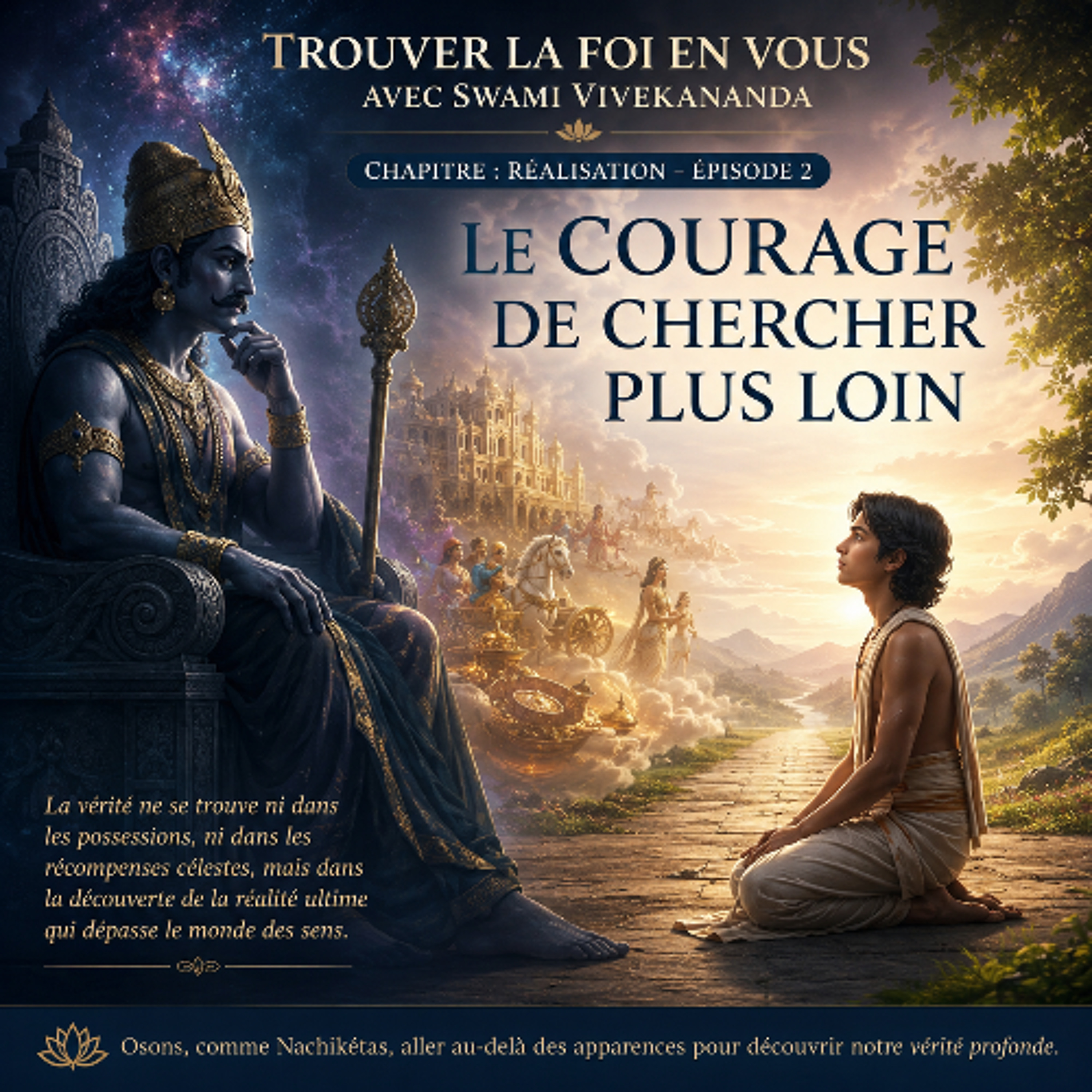 TROUVEZ LA FOI EN VOUS AVEC VIVEKANANDA - Le courage de chercher plus loin (lundi 8 juin 2026) episode artwork