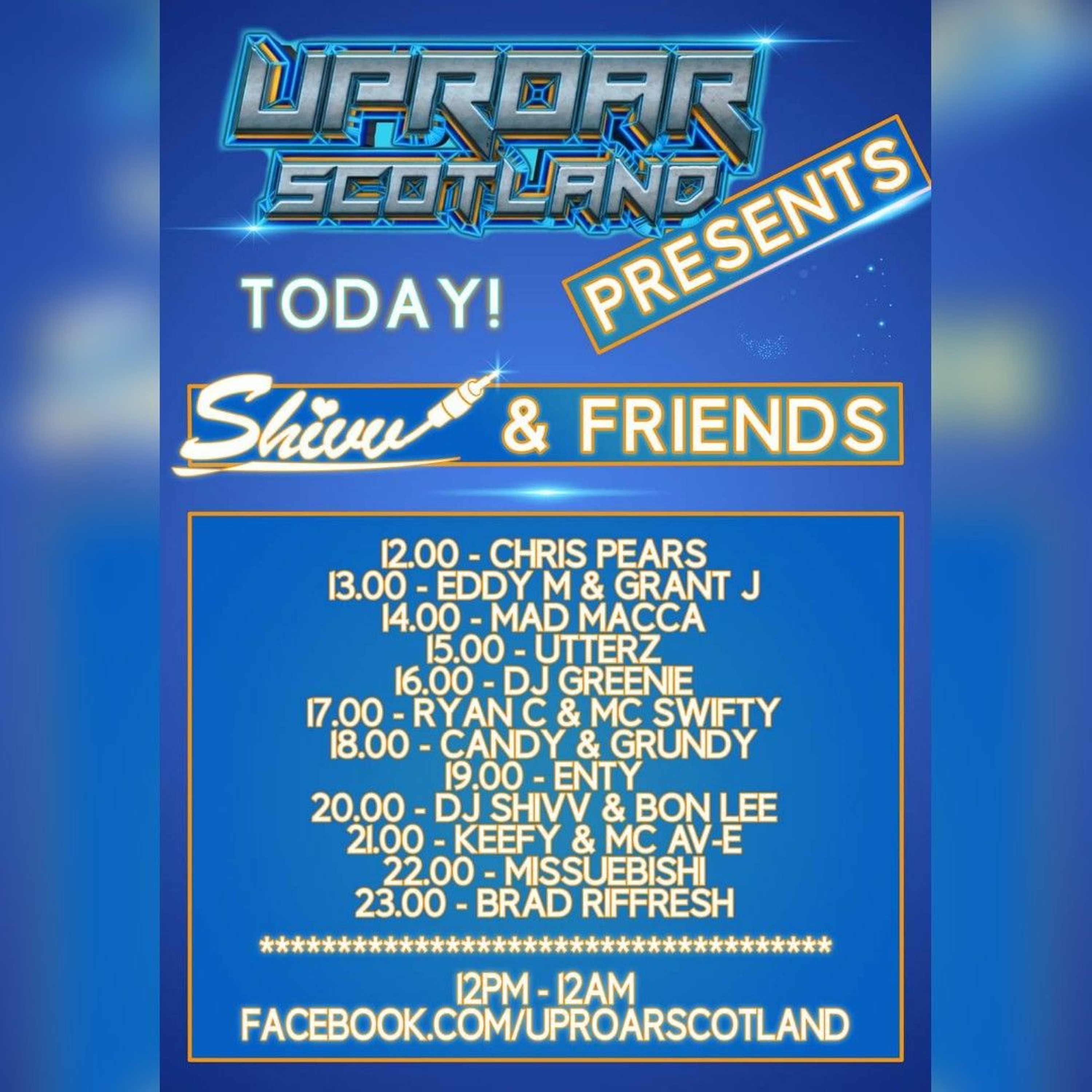 Brad Riffresh - Uproar Scotland [DJ Shivv & Friends Takeover] 3rd April 2021 episode artwork