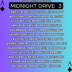 Midnight Drive #3 - 3 Hour Progressive Mix