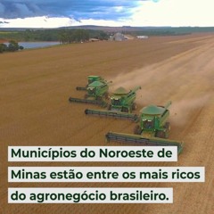 Municípios do Noroeste de Minas estão entre os mais ricos do agronegócio brasileiro