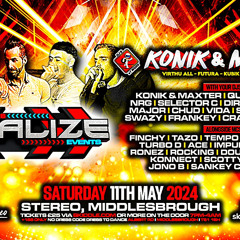 INITIALIZE - 11-05-24 - DJ’s KONIK & MAXTER - MC’s TURBO D & STRETCH