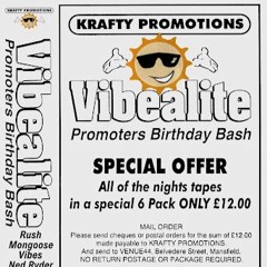Fergus -  Vibealite 'Promoters Birthday Bash' - 1994