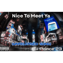 Lil Prince 23 - Nice To Meet Ya (Unreleased Song)