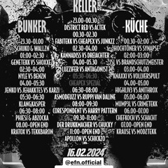 Cheapex Bday k7 Setcut / 170bpm / Küche