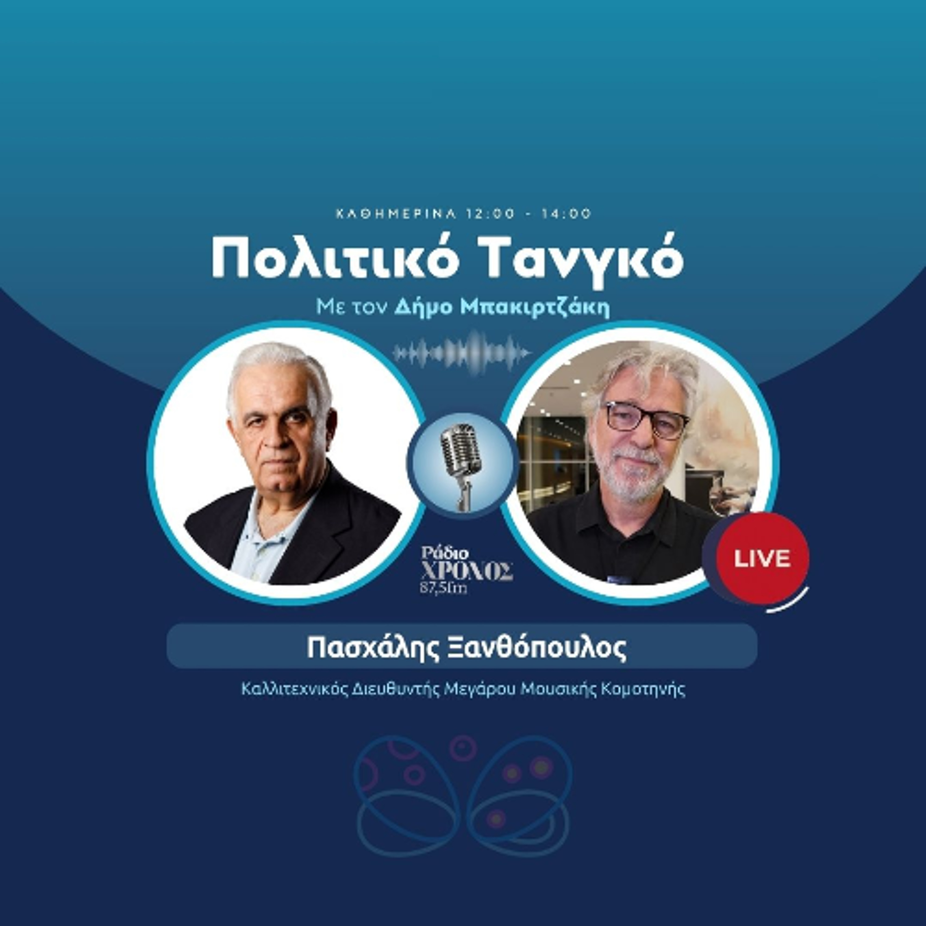 Ξανθόπουλος Πασχάλης – Καλλιτεχνικός Διευθυντής Μεγάρου Μουσικής Κομοτηνής episode artwork