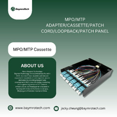 MPOMTP AdapterCassettePatch CordLoopbackPatch Panel (2)