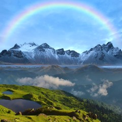 Scape with Rainbow