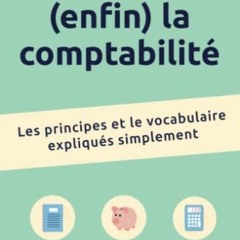 [Télécharger en format epub] Comprendre (enfin) la comptabilité: Les principes et le vocabulaire