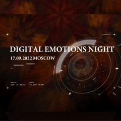 Digital Emotions Night 17.09.2022 -KetchUp Moscow (Live)