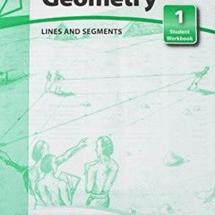 Read pdf Key to Geometry, Book 1: Lines and Segments (KEY TO...WORKBOOKS) by  KEY CURRICULUM &  McGr