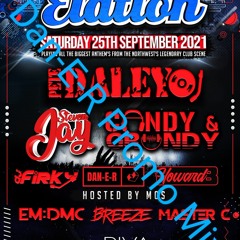 Dan E-R - Elation Promo. Classics Mix. 25th September 2021 @ Riva in Preston.