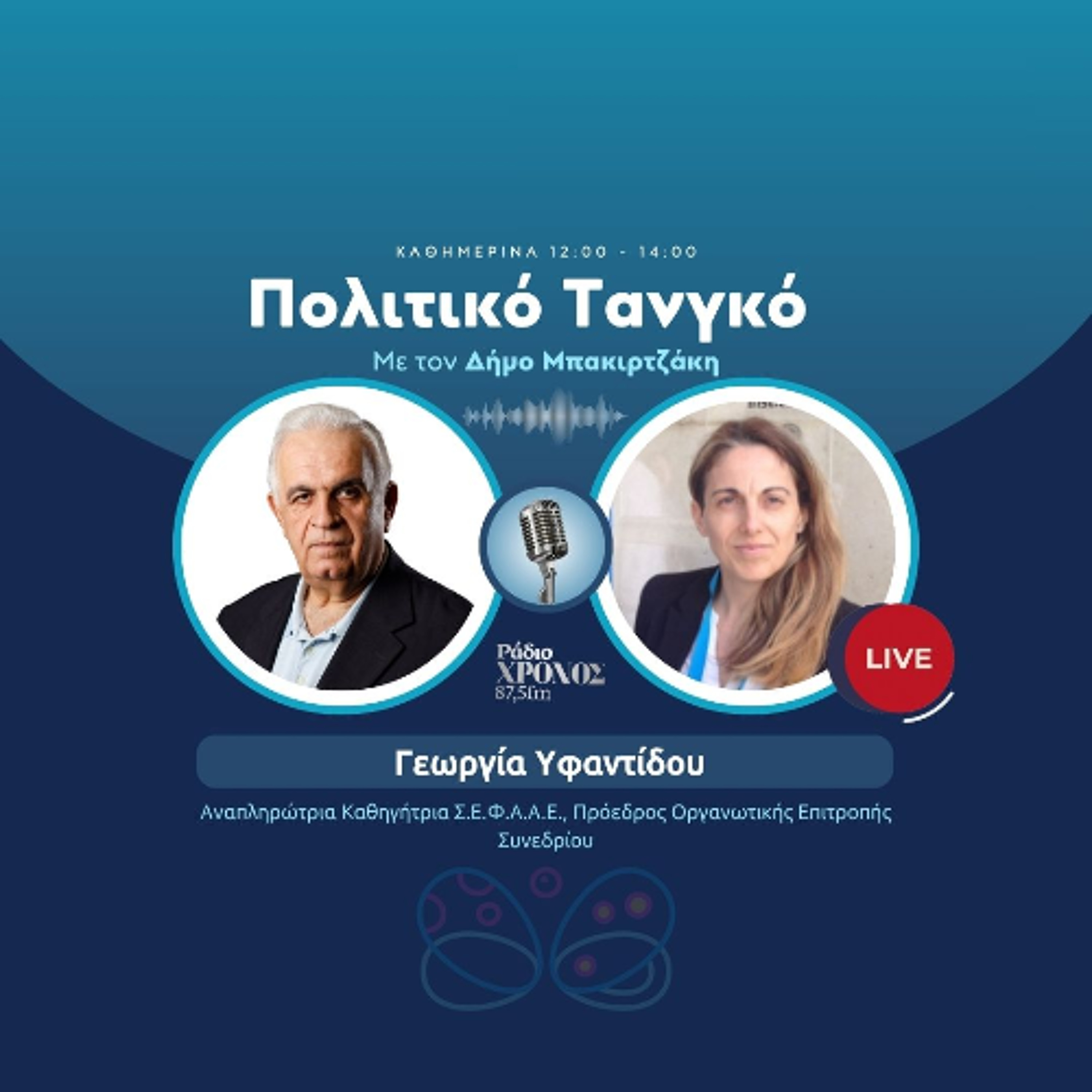 Υφαντίδου Γεωργία  – Αναπληρώτρια Καθηγήτρια Σ.Ε.Φ.Α.Α.Ε., Πρόεδρος Οργανωτικής Επιτροπής Συνεδρίου episode artwork