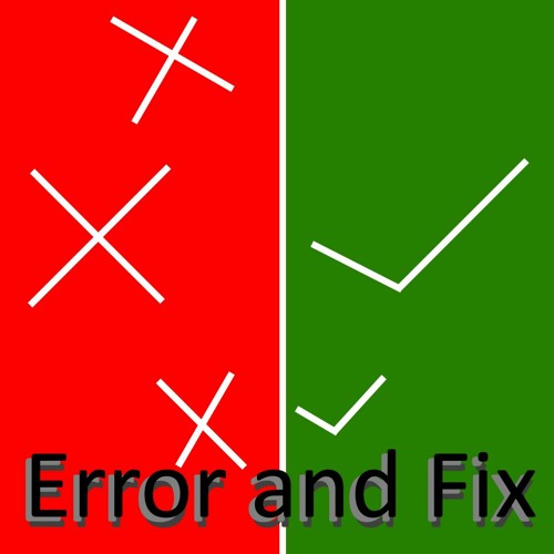 Error and Fix