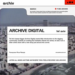 [PARCHIV0321] #01 Archive Digital - Tel Aviv