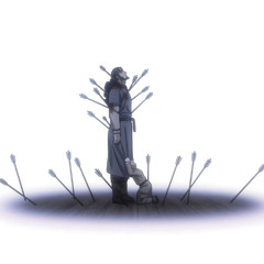 "One who's a great warrior doesn't need a sword." Vinland Saga x crystal castles - suffocation