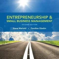 Read EBOOK 💌 Entrepreneurship and Small Business Management by  Steve Mariotti &  Ca