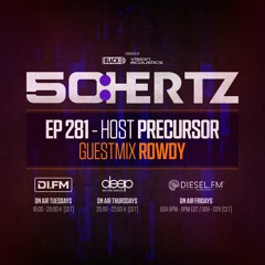 50HERTZ #281 - Host PRECURSOR : Guest ROWDY (DI.FM / Diesel Fm / Deep Radio)