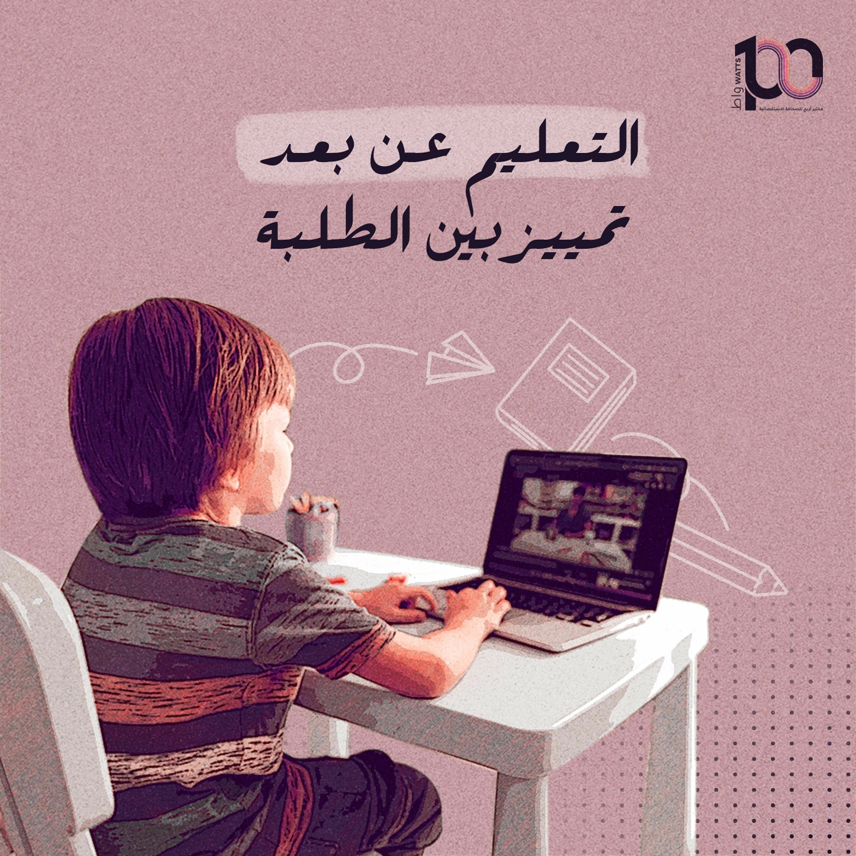 التعليم عن بعد تمييز بين الطلبة - منى أبوحمور | بودكاست 100 واط | الحلقة 42 episode artwork