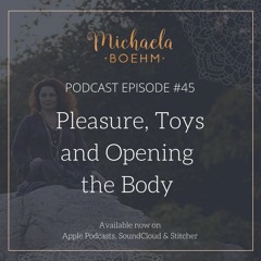 Podcast #45: Pleasure, Toys, and Opening the Body