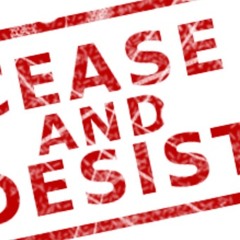 cease and desist