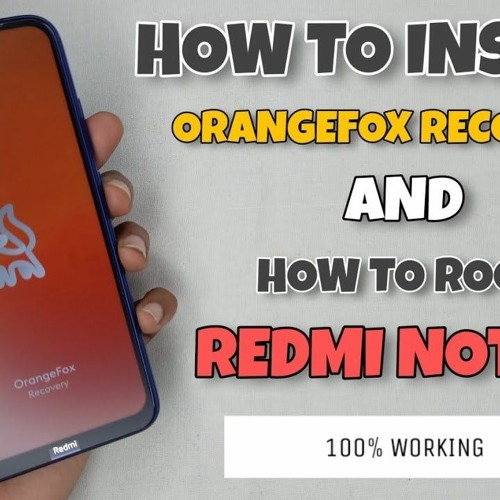 Stream Install Orange Fox Recovery on Redmi Note 8 Pro with Fastboot Mode  from JussiYgrambe | Listen online for free on SoundCloud