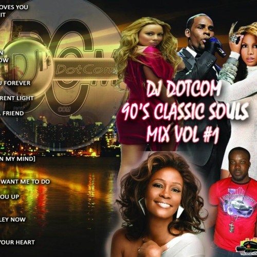 DJ DOTCOM PRESENTS 90's SOULS MIXTAPE VOL.1 (GOLD COLLECTION)💖🎙