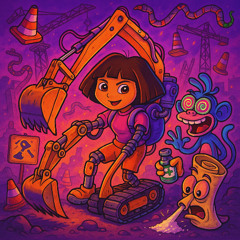 Dora L'Excavatrice 10k Zaag Remix