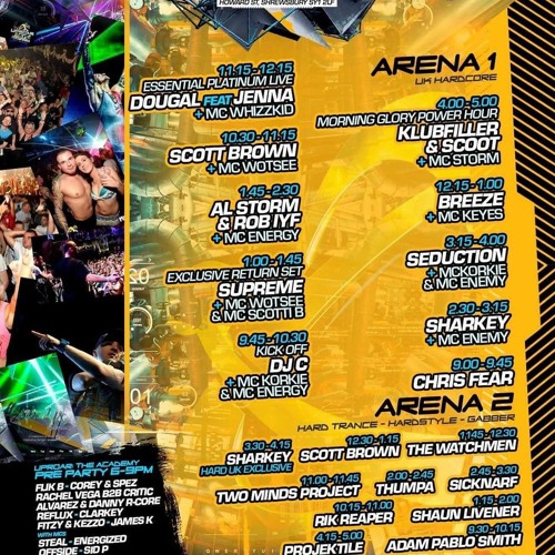 UPROAR PRE PARTY - DANNY R - CORE & MC SAPPY 2022