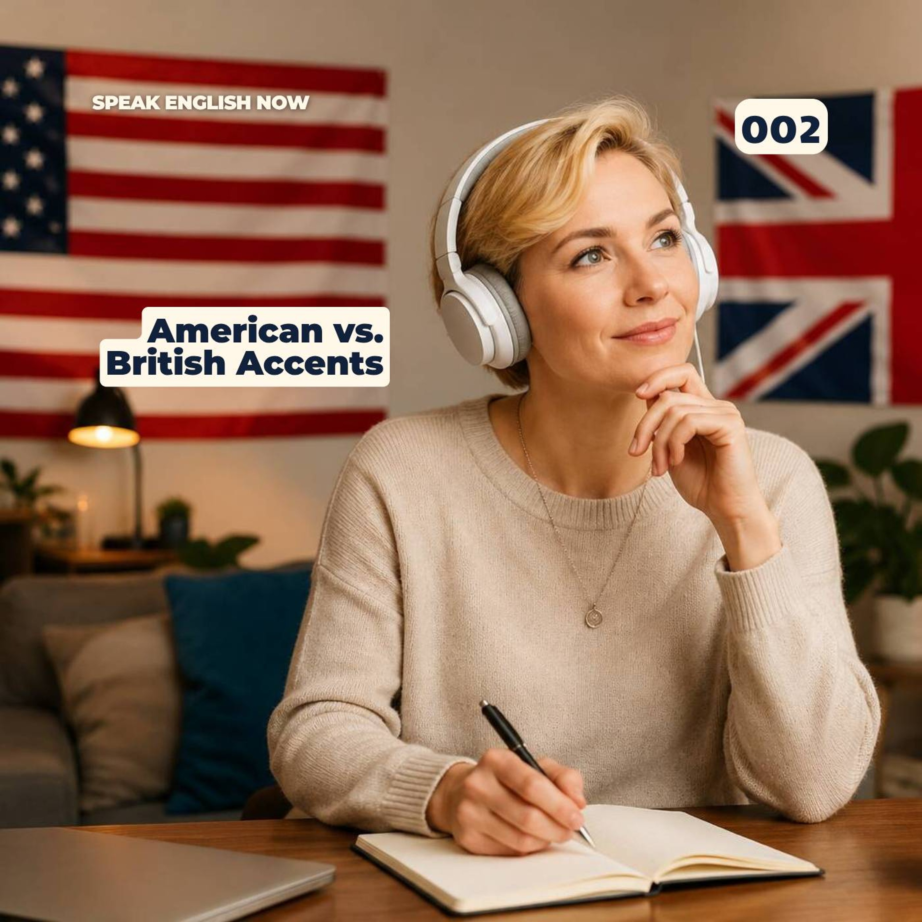 Why do Americans and British have different accents episode artwork