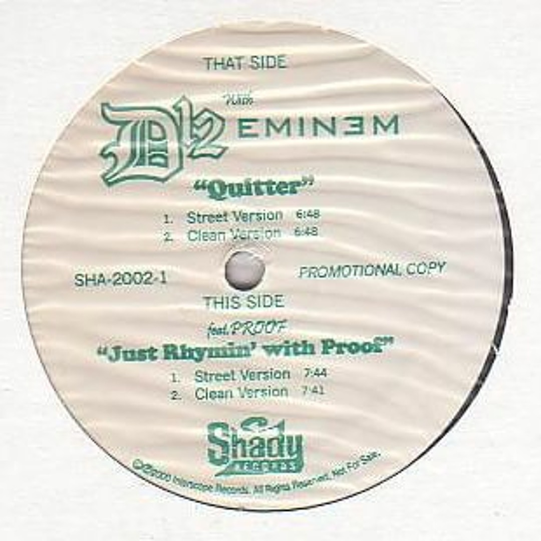 Stream Eminem - Quitter / Hit 'Em Up (Everlast Diss) (feat. D12
