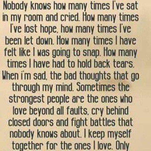 I ain't needing love