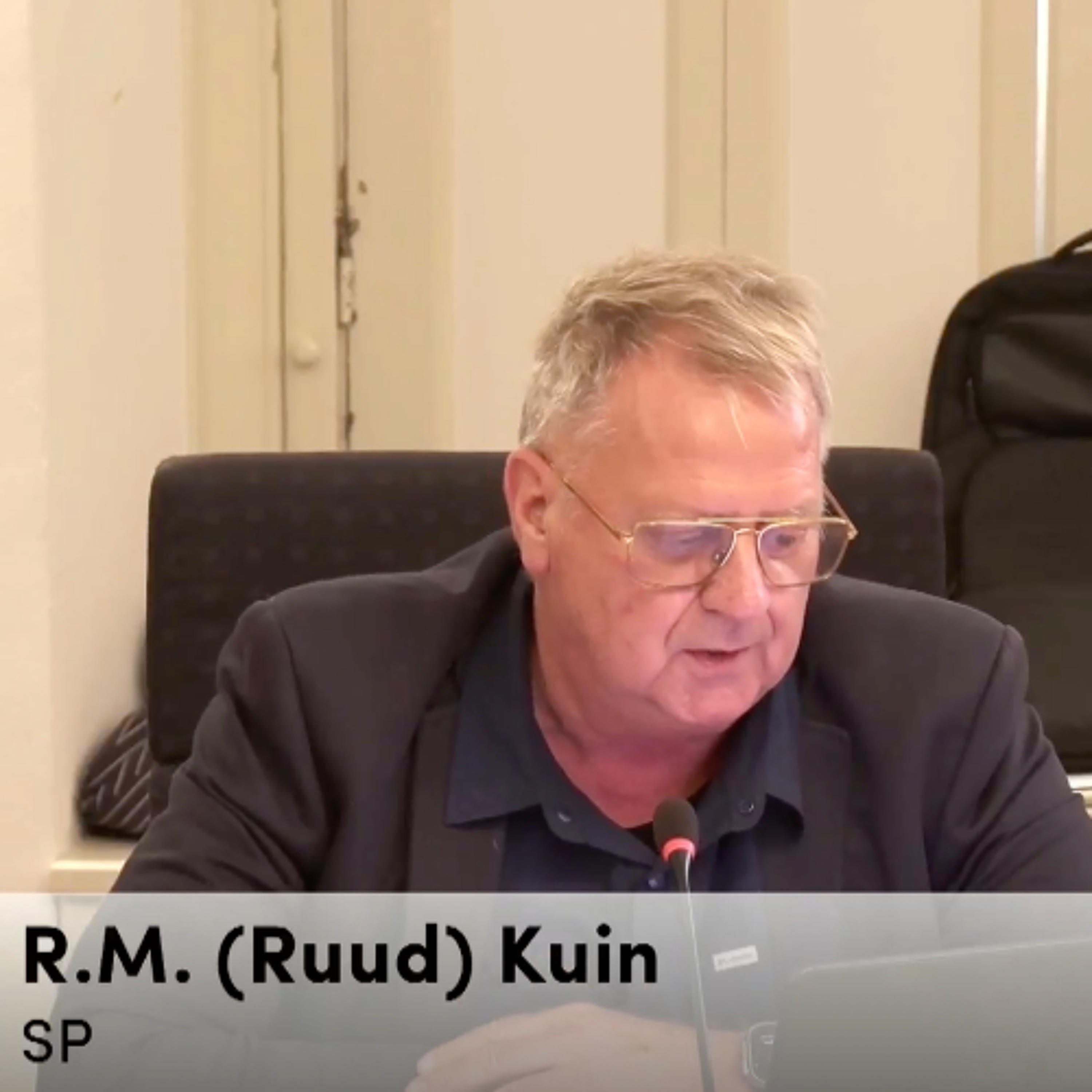 Haarlemse SP-leider Ruud Kuin op plek tien bij landelijke verkiezingen episode artwork