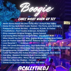 Cally warmup set  Boogie - Ivypool