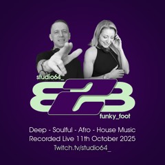 studio64_ x funky_foot - B2B Live