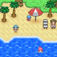 8Bit Pokémon Brinebay sea town