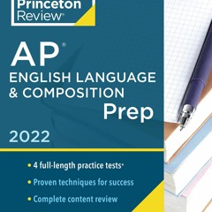 Download PDF Princeton Review AP English Language & Composition Prep, 2022: 4