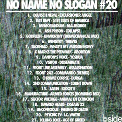 NO NAME NO SLOGAN RADIO #20