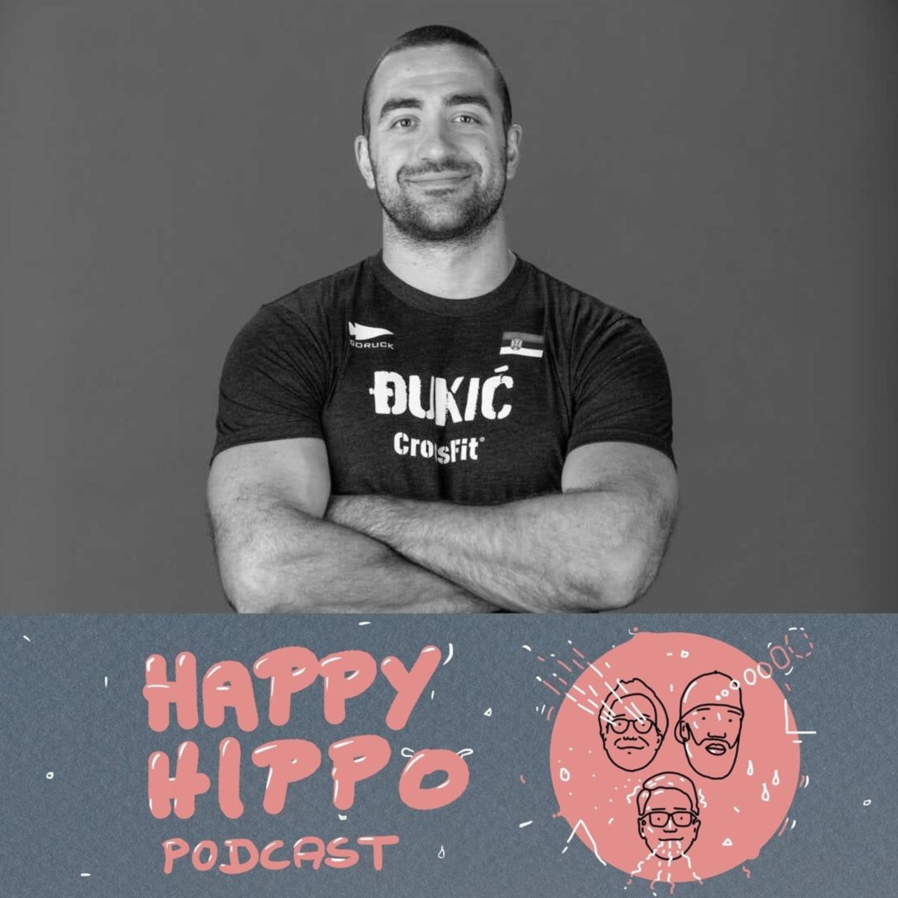 159 Happy Hippo Podcast - Lazar Dukic episode artwork