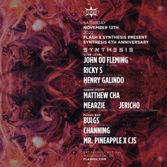 Ricky S [Closing Set] @ Flash x Synthesis pres. John 00 Fleming [Synth 6th Anniversary] 11/12/22