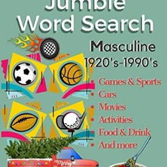 GET KINDLE PDF EBOOK EPUB Jumble word search: Trivia games large print word find puzzles book for ad